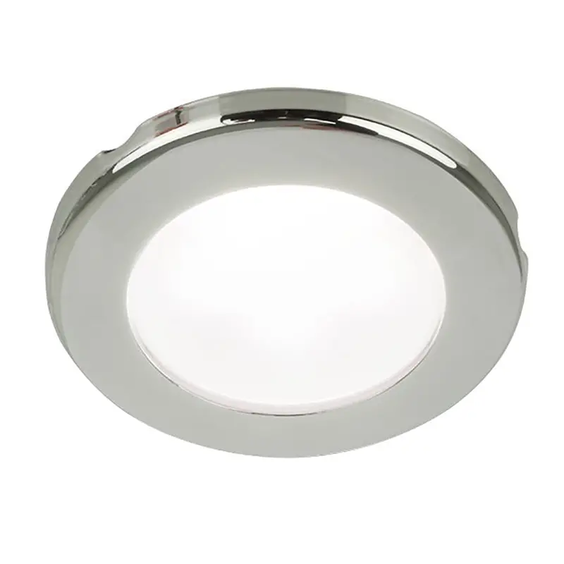 Hella Marine Euroled 75 3" Screw-Mount Downlight – White Led, Stainless Steel Trim, 12V [958110021] 1