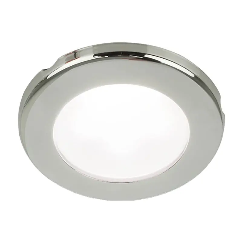 Hella Marine Euroled 75 3" Screw-Mount Downlight – White Led, Stainless Steel Trim, 24V [958110121] 1