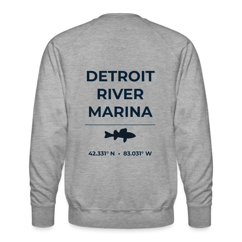Heritage Crew Sweatshirt – Detroit River Marina 1