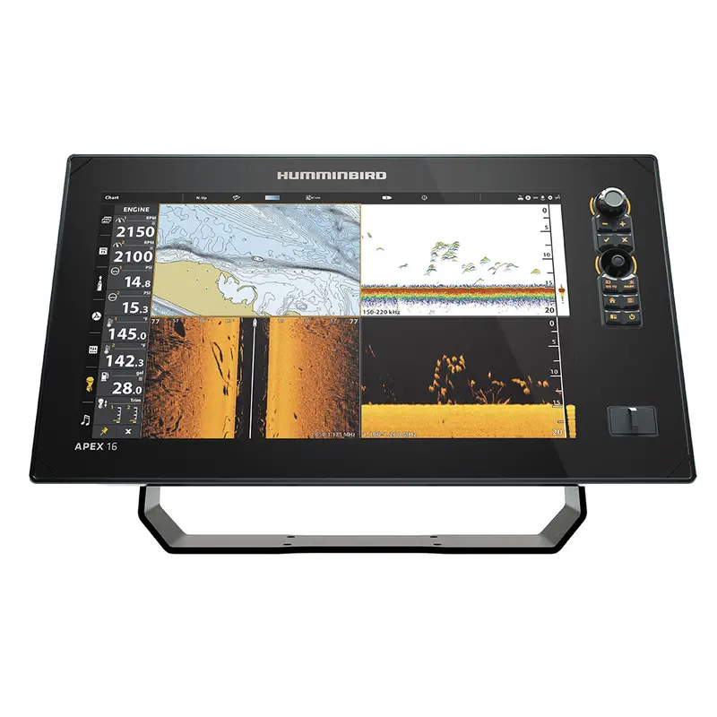 Humminbird Apex 16" Msi+ Chartplotter & Fishfinder With Transom Transducer [411500-1Vx] 1