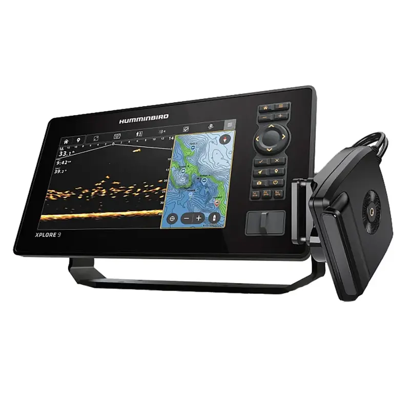 Humminbird Ice Xplore 9-Inch Mega Live 2 Ice Fishing Bundle [412340-1] 1