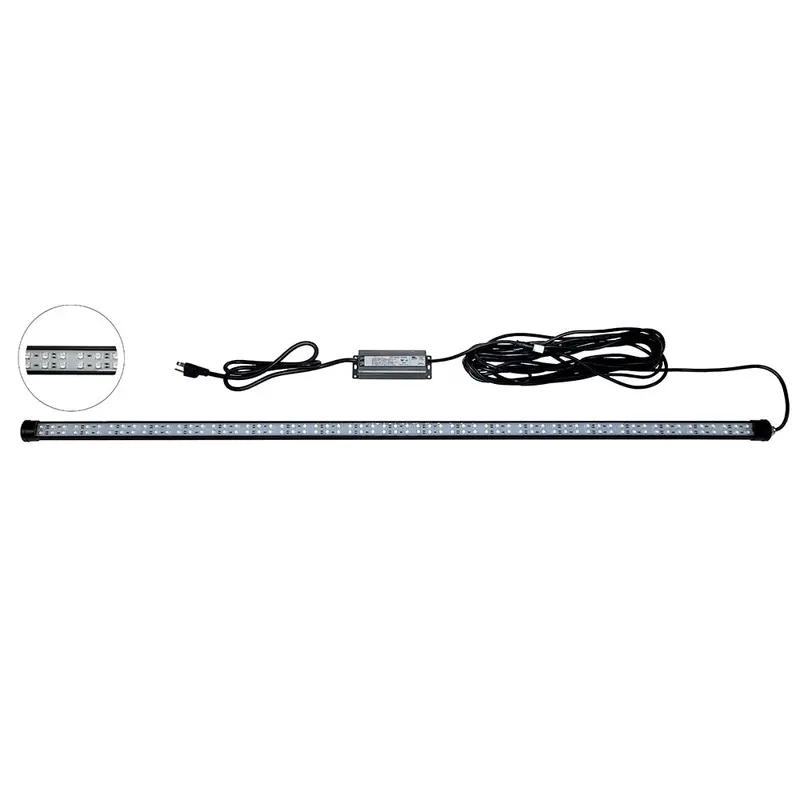 Hydro Glow Dm260A – 4-Foot 120V Amber Led Dock Light, 2000K Color Temperature 1