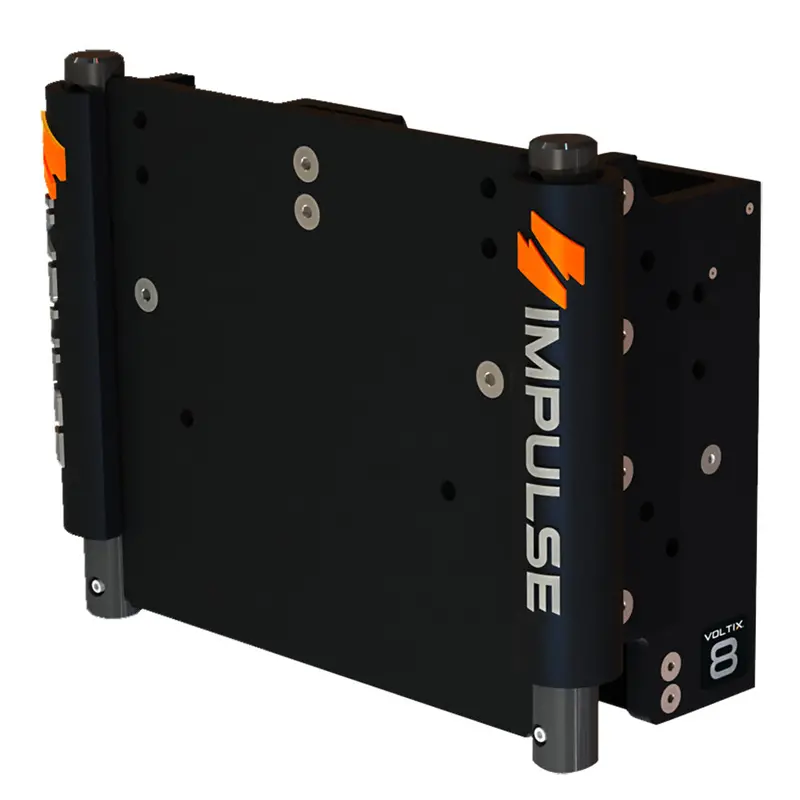 Impulse 8-Inch Electric Jack Plate – Setback Style, Black Anodized 1