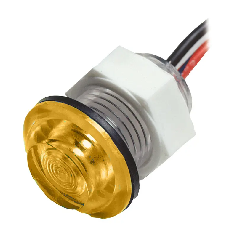Innovative Lighting 011-1500-7 Livewell Bulkhead Light – Flush-Mount Led, Amber Output 1