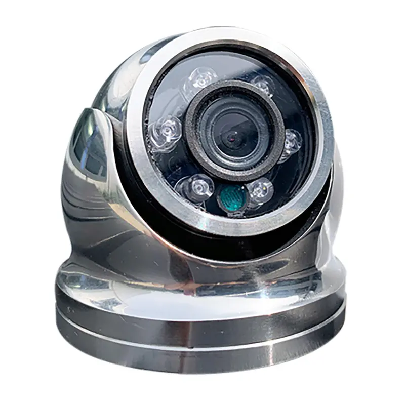 Iris Hi-Res Analog Mini Dome Camera – 316 Stainless Steel Housing, Cvbs/Tvi Compatible [Iris-S060-18] 1
