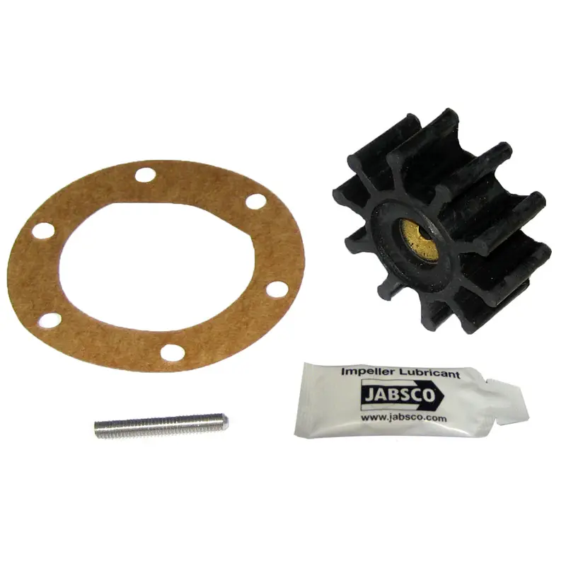 Jabsco 10-Blade Neoprene Impeller Kit – 2-Inch Diameter, 7/8-Inch Pin Drive 1
