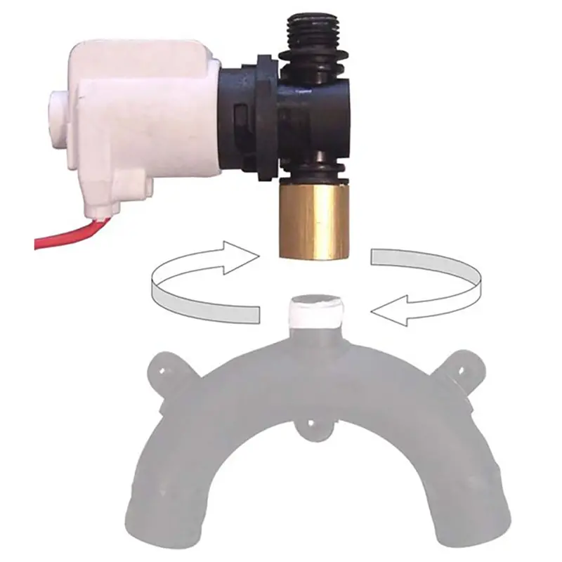 Jabsco Vented Loop Solenoid Valve For 37010-Series Marine Toilets [37068-2000] 1