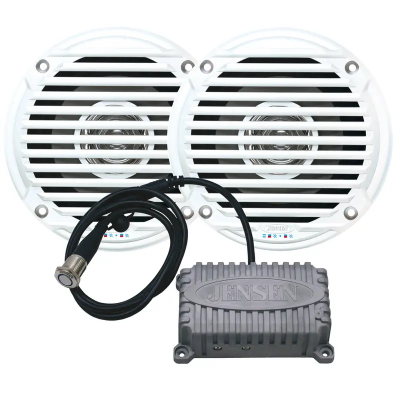 Jensen Cpm50 Bluetooth Audio Package – Amplifier + Dual 5" Speakers 1