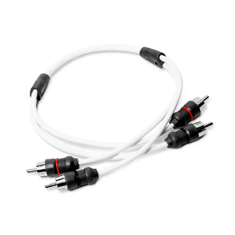 Jl Audio 2-Channel 1.5-Foot Marine Rca Cable – Xmd-Whtaic2-1.5 (010-13554-00) 1