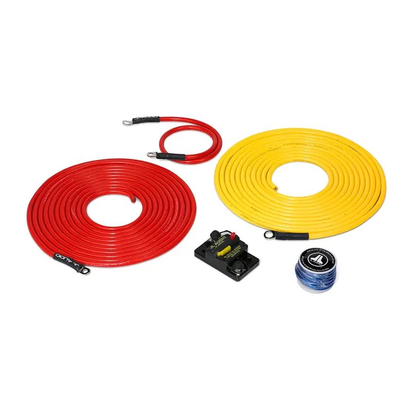 Jl Audio 6 Awg Single-Amplifier Power Kit – Up To 20 Feet From Battery – Xmd-Pcs50A-1-L20 (010-13418-00) 1