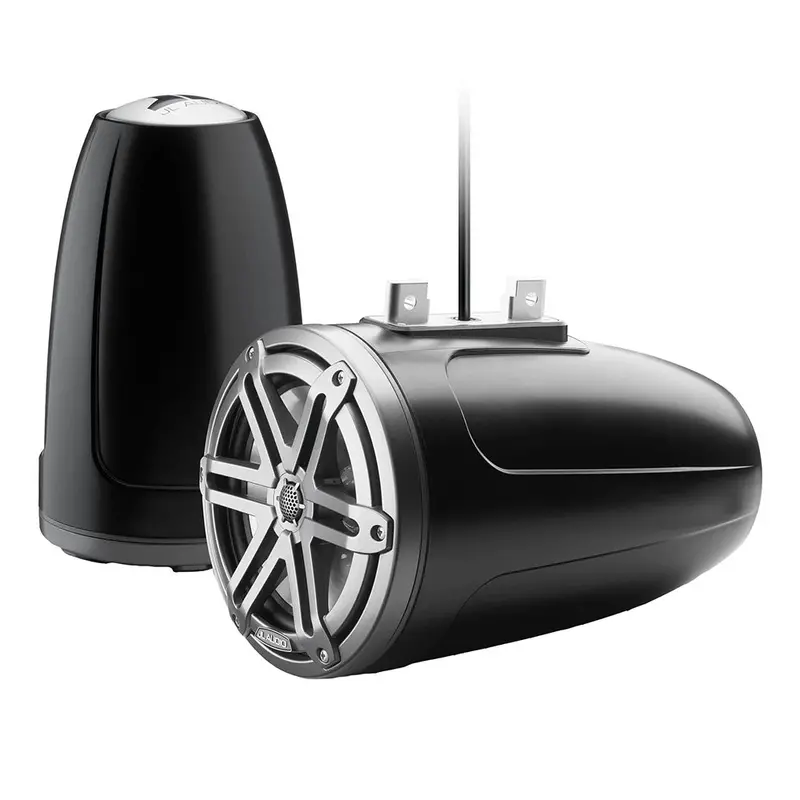Jl Audio M3-770Etxv3-Sb-S-Gm: 7.7" Enclosed Tower Coaxial System With Grey Metallic Sport Grille (No Leds) 1