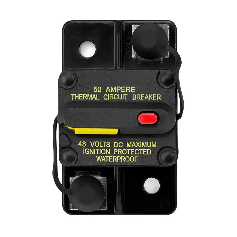 Jl Audio Xmd-Mcb-50 50-Amp Resettable Marine Circuit Breaker (Model 010-13683-00) 1