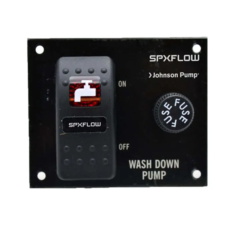 Johnson Pump 12V Dual-Position Wash Down Control Switch (On/Off, Model 82024) 1