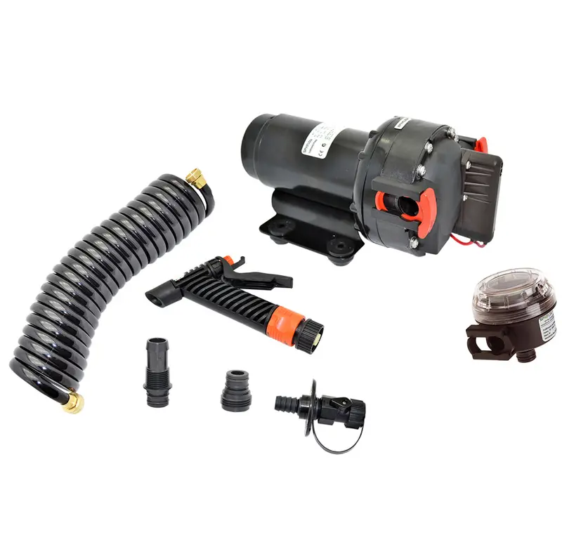 Johnson Pump Aqua Jet 5.2 Gph 12V Washdown System With Hose [64534] 1