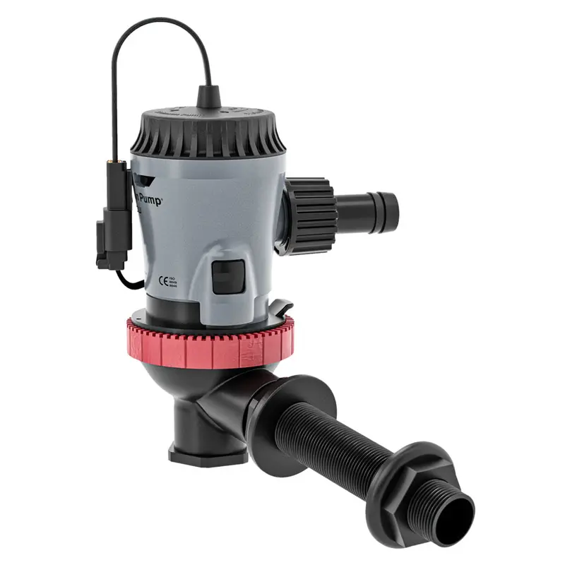 Johnson Pump Aqua O2 Single-Port 800 Gph Aerator Pump – Flexible Mount, 12V Dc (10-13643-01) 1