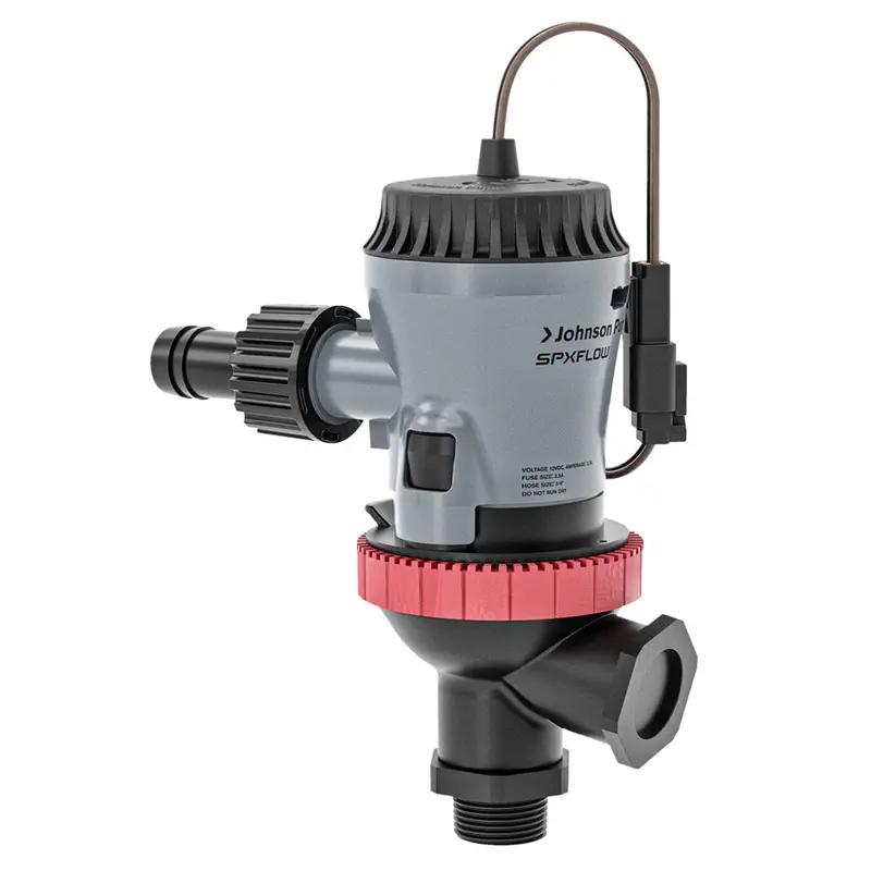 Johnson Pump Aqua O2 Twin-Port 500 Gph Aerator Pump – Flexible Mount, 12V Dc (10-13649-01) 1