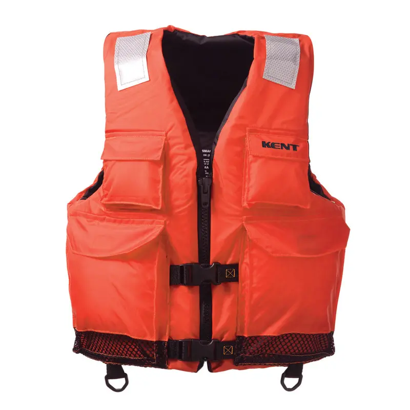Kent Elite Dual-Fit Commercial Safety Vest – Orange, L/Xl [150200-200-050-23] 1