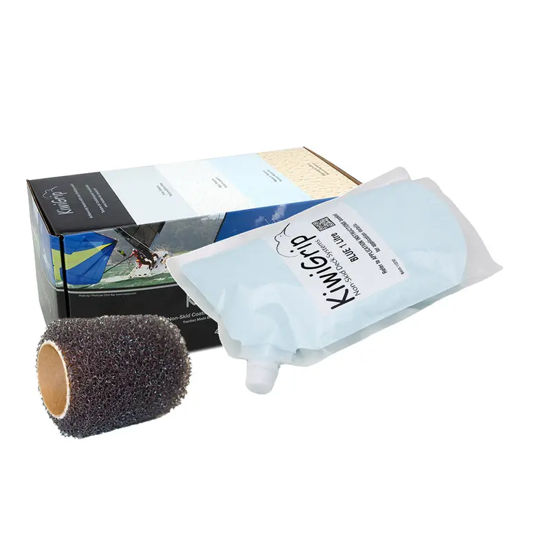 Kiwigrip Kg-1Bl-Pr 1-Liter Blue Pouch With 4-Inch Roller 1
