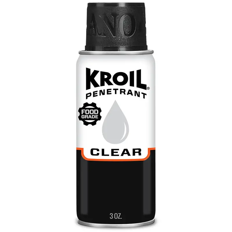 Kroil Clear Food-Grade Penetrating Oil – Compact Aerosol, 3 Oz Can 1