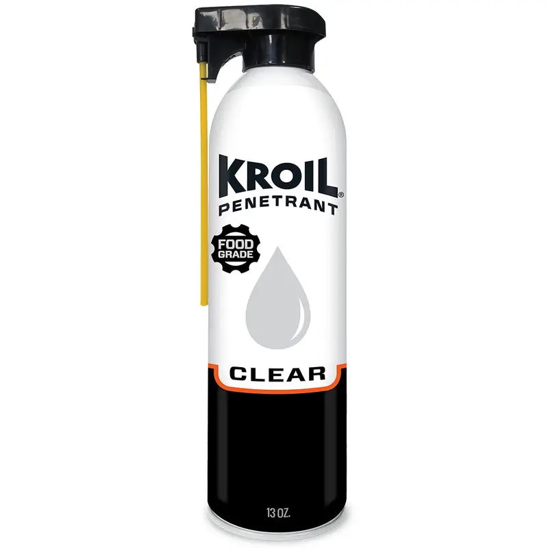 Kroil Clear Food-Grade Penetrating Oil – Spraytech Aerosol, 13 Oz Can 1