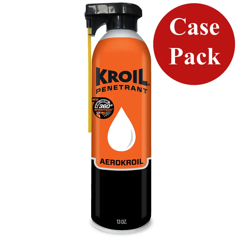 Kroil Original Penetrating Oil With Spraytech Dispenser – 13 Oz Aerosol Can (Case Of 12) 1