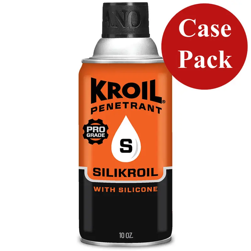 Kroil Silikroil Silicone-Enhanced Penetrant – 10 Oz Aerosol Can (Case Of 12) 1