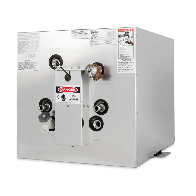 Kuuma 11-Gallon 240V Electric Water Heater With Front Heat Exchanger And Side-Mount Design [11860] 1