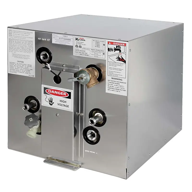 Kuuma 6-Gallon 120V Water Heater – Space-Saving Tank For Boats & Trailers [11811] 1