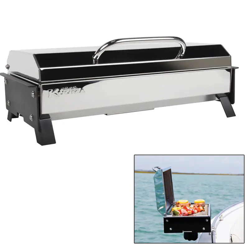 Kuuma Profile 150 Gas Grill – Sleek, High-Performance Marine Cooking Station (Model 58121) 1