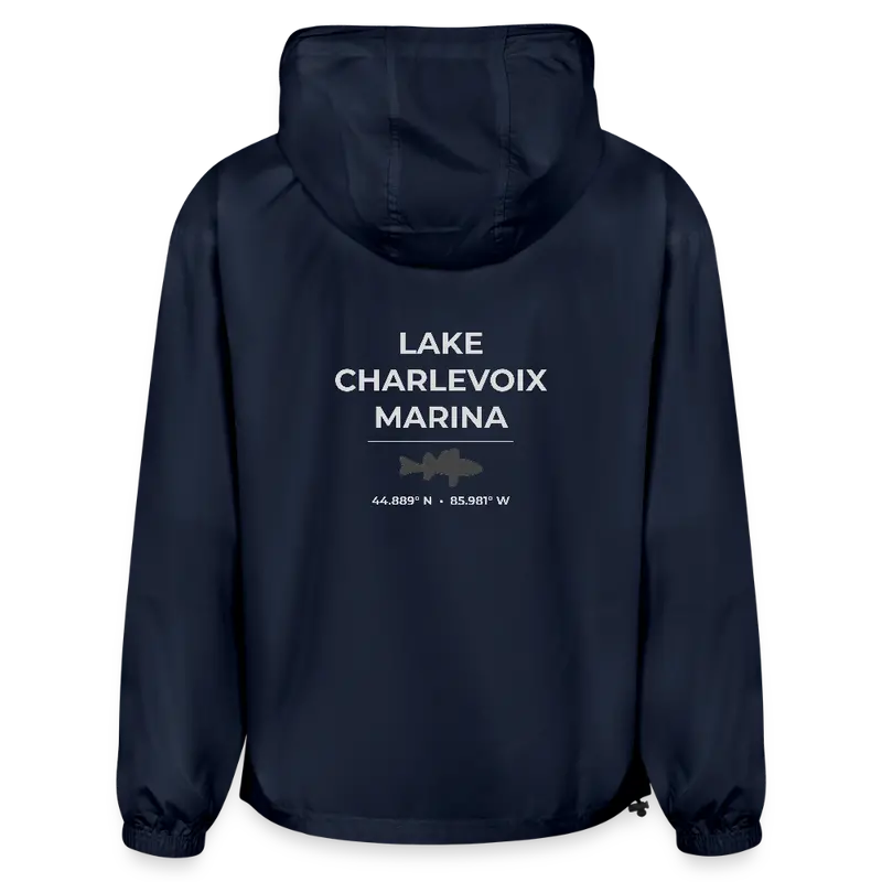Lake Charlevoix Marina Foldable Half-Zip Softshell Jacket 1