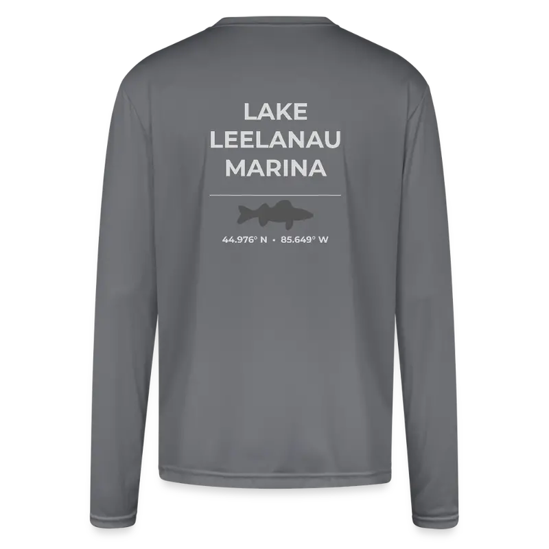 Lake Leelanau Marina Long Sleeve Performance Shirt 1