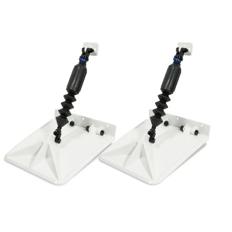 Lectrotab Smart Tabs Sx 9.5" X 10" Composite Trim Tabs For 13–15' Boats (30–40 Hp) – White [Sxw9510-30] 1