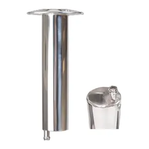 Lees Heavy-Duty Stainless Steel Rod Holder – Vertical Mount 1