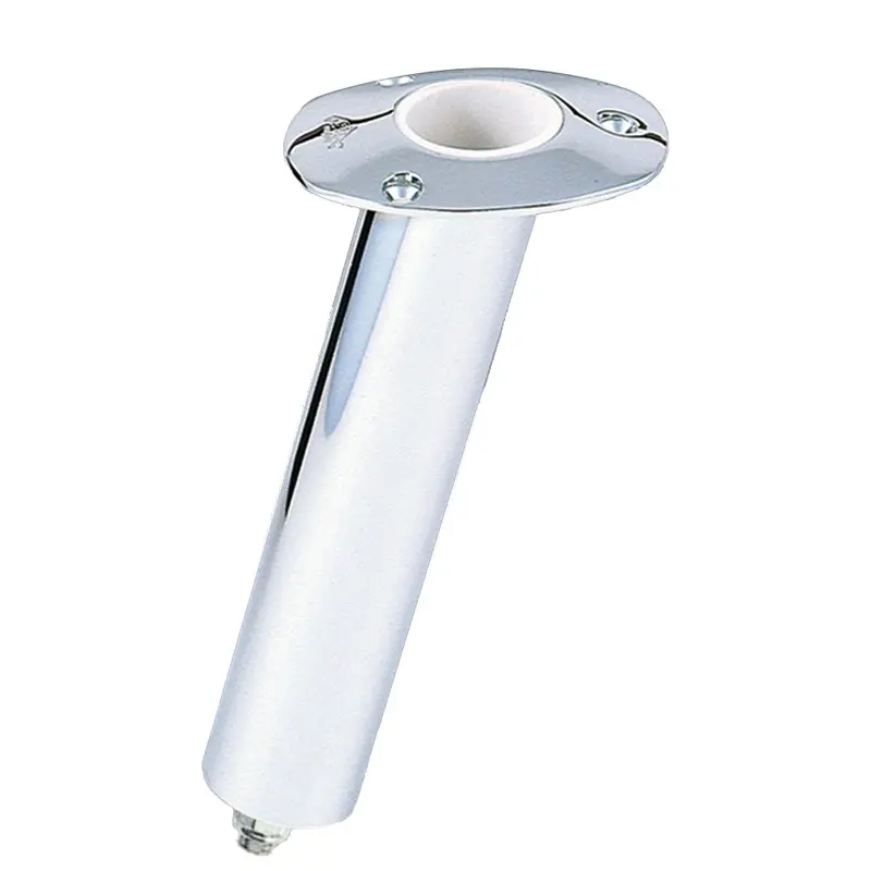 Lee'S Stainless Steel 15° Flush-Mount Swivel Rod Holder – 2" × 9", Medium Duty 1