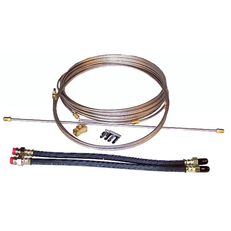 Load Rite Stainless Steel Brake Line Kit For Single-Axle Trailers 1