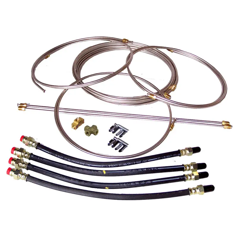 Load Rite Stainless Steel Brake Line Kit For Tandem-Axle Trailers 1