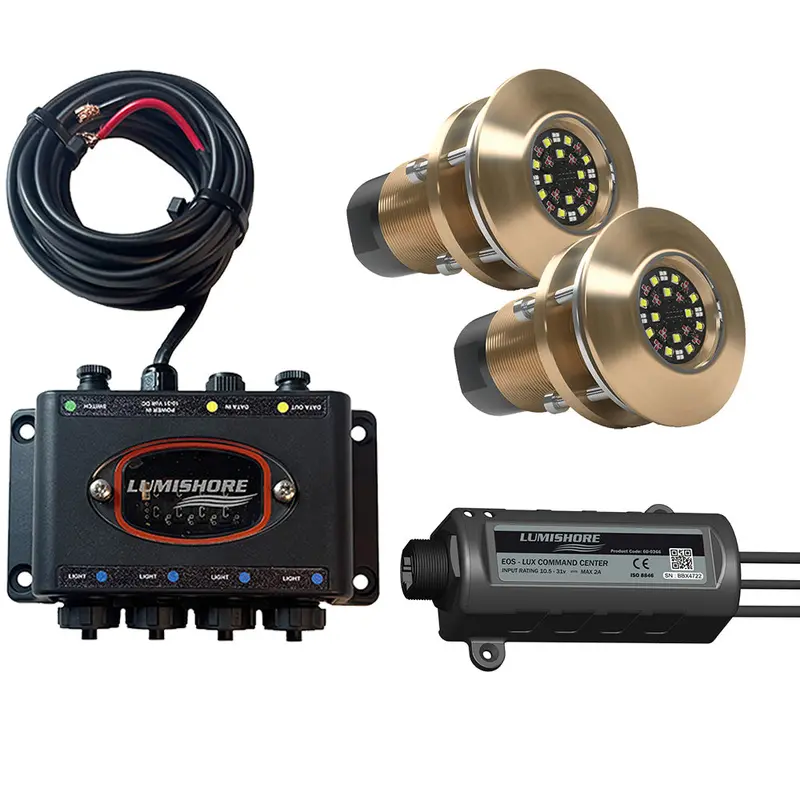 Lumishore Eos Tix404 Led Light Kit – Dual Lights, Control Hub & Lux Command Center Only 1