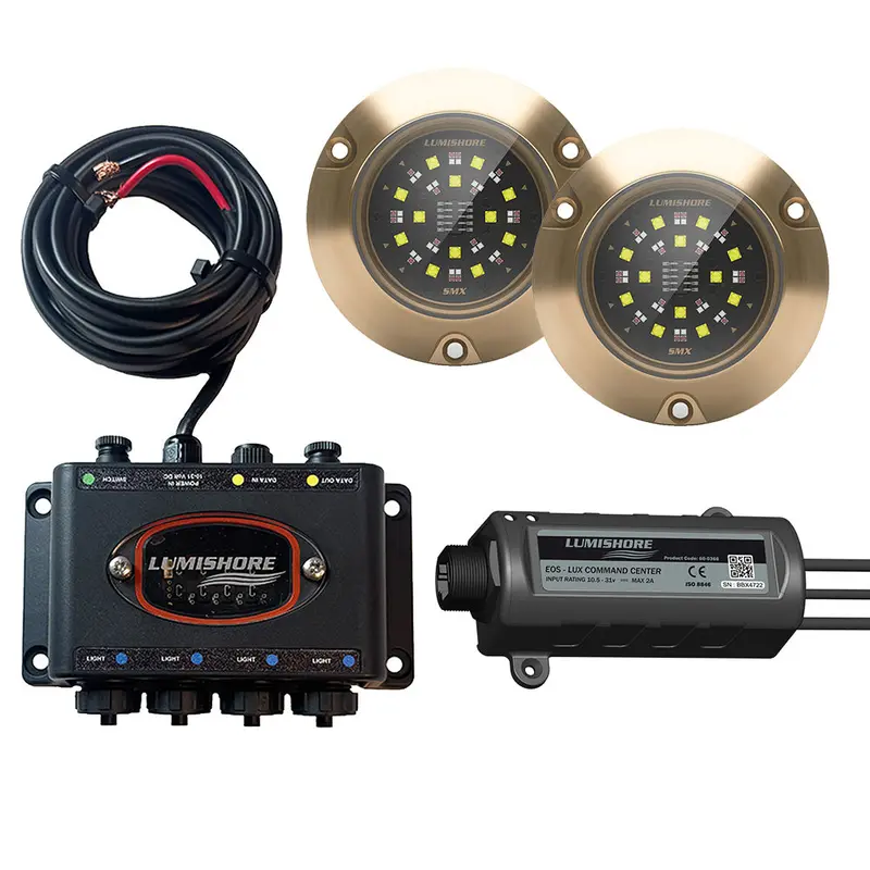 Lumishore Lux Smx154 Led System – Dual Lights With Hub And Lux Command Center (No Display) 1