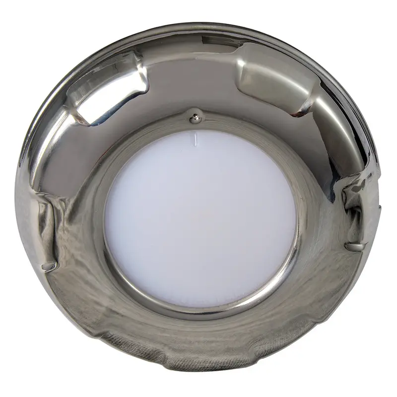 Lumitec Aurora Led Polished Ss Dome Light – White/Blue Dimming 1