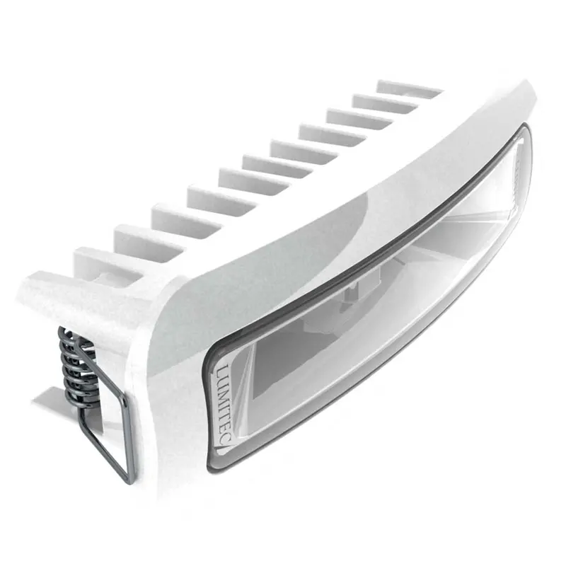 Lumitec Capri3 Dimmable White-And-Red Spreader Light In White Housing 1