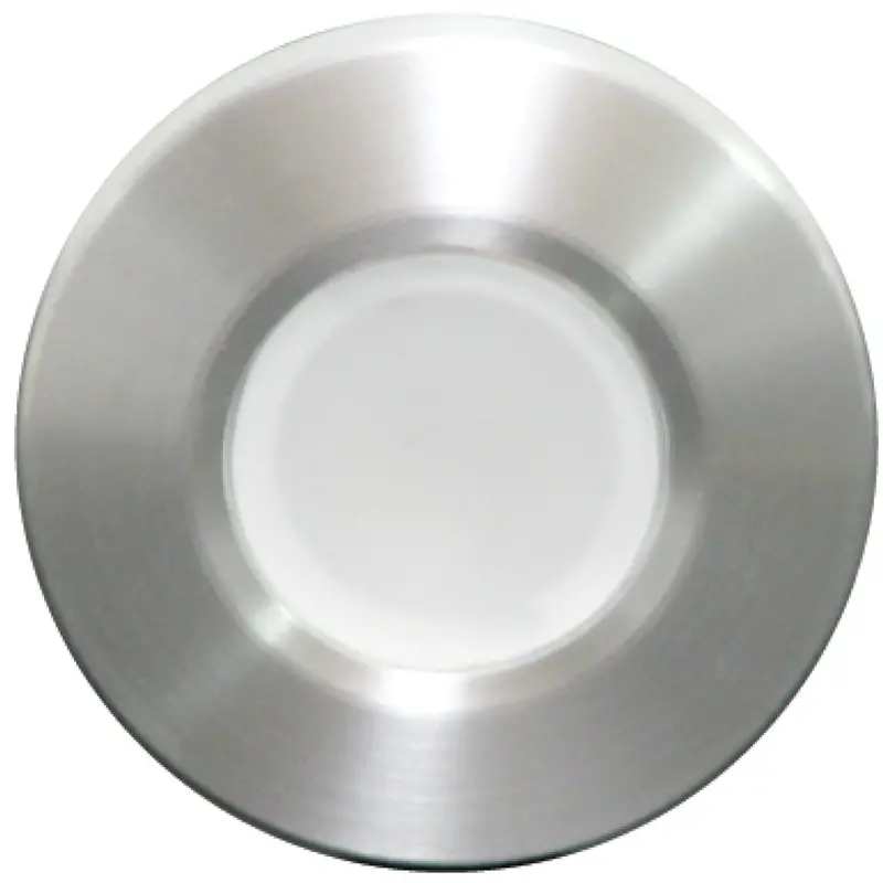 Lumitec Orbit Flush-Mount Downlight – Brushed Housing, Single-Color White, Non-Dimmable 1
