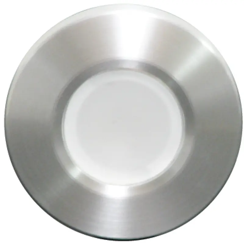 Lumitec Orbit Spectrum Flush-Mount Downlight – Brushed Housing, White Dimming + Static Red/Blue 1
