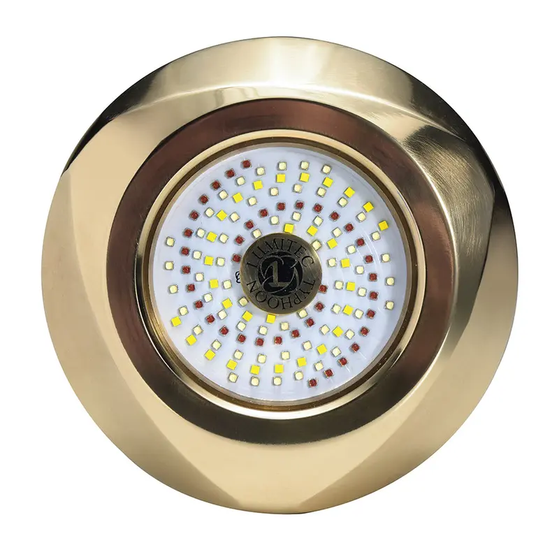 Lumitec Seablaze Typhoon Bronze Underwater Led Light – Rgbw Spectrum, Thru-Hull Mount [101449] 1