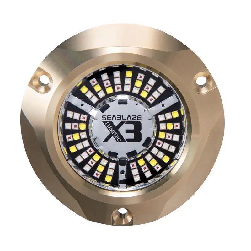Lumitec Seablaze X3 Spectrum Underwater Led Light – Full-Color Tuning (101946) 1
