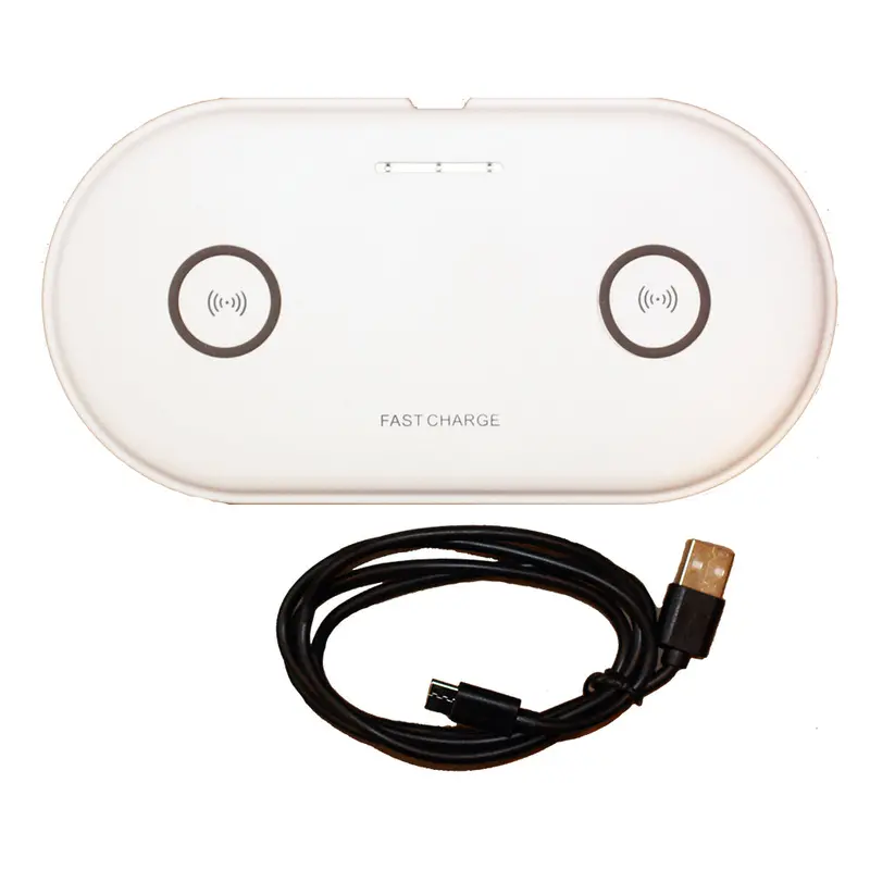 Lunasea Dual Qi Wireless Charging Pad – Usb-Powered 1