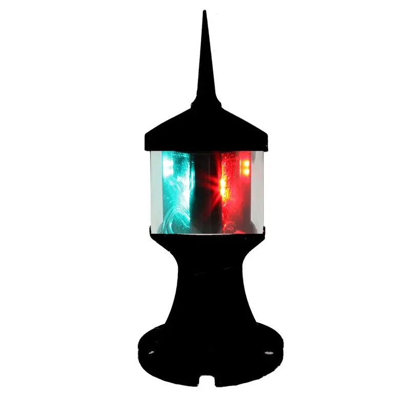 Lunasea Tri-Color Zero-Emission Anchor Light – 12V Dc, Black Housing [Llb-73Bk-01-Bb] 1