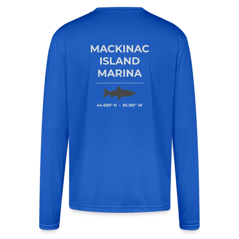 Mackinac Island Marina Performance Long Sleeve Top 1