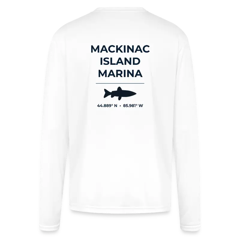 Mackinac Island Marina Technical Long Sleeve Tee 1