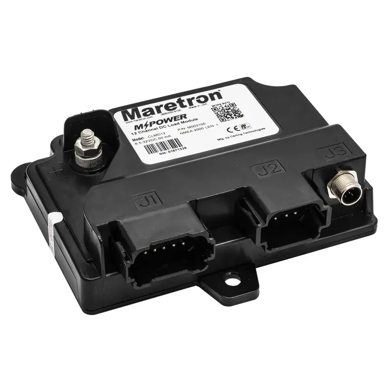 Maretron Clmd12 Mpower 12-Channel Dc Load Controller – Nmea 2000 Ready, No Connectors 1