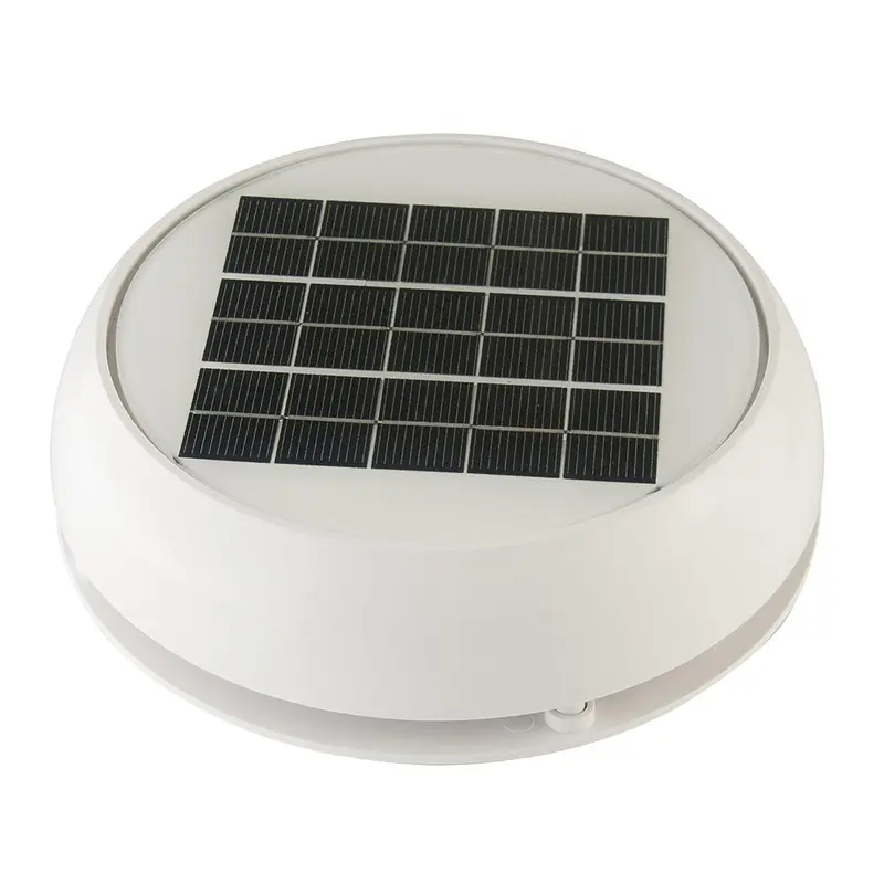 Marinco 3" Dual-Mode Solar-Powered Day/Night Vent – White [N20803W] 1